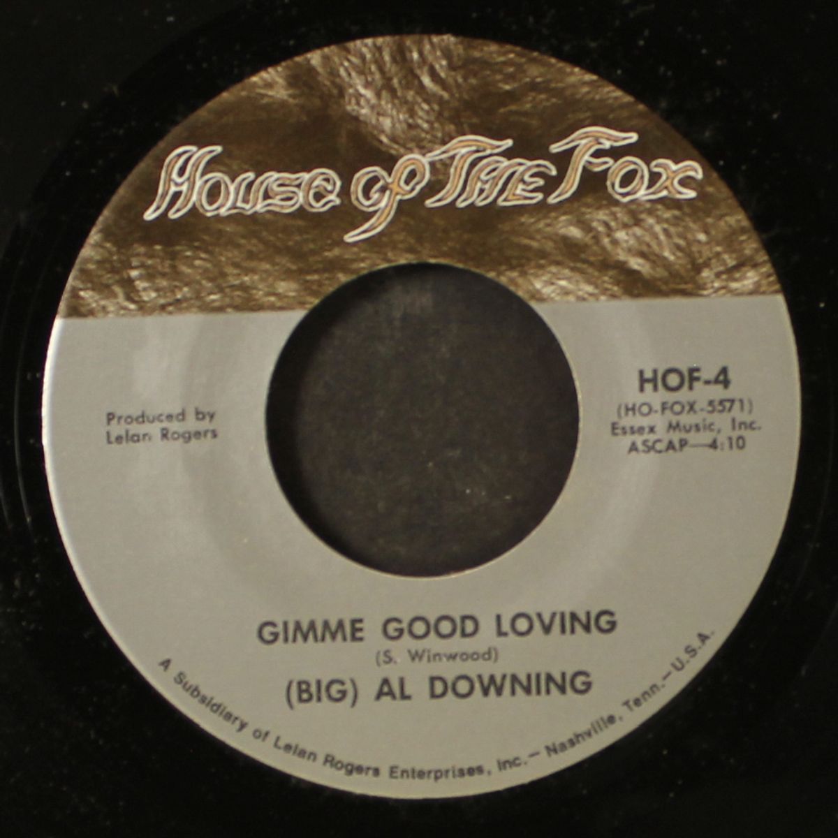 i'll be your fool once more / gimme good loving by BIG AL DOWNING