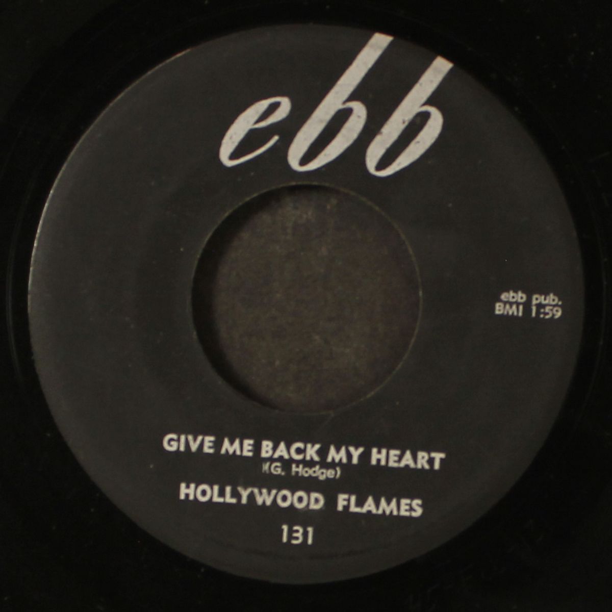 give me back my heart / a little bird by HOLLYWOOD FLAMES
