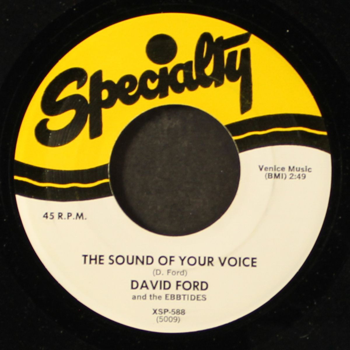 my confession / the sound of your voice by DAVID FORD & EBBTIDES