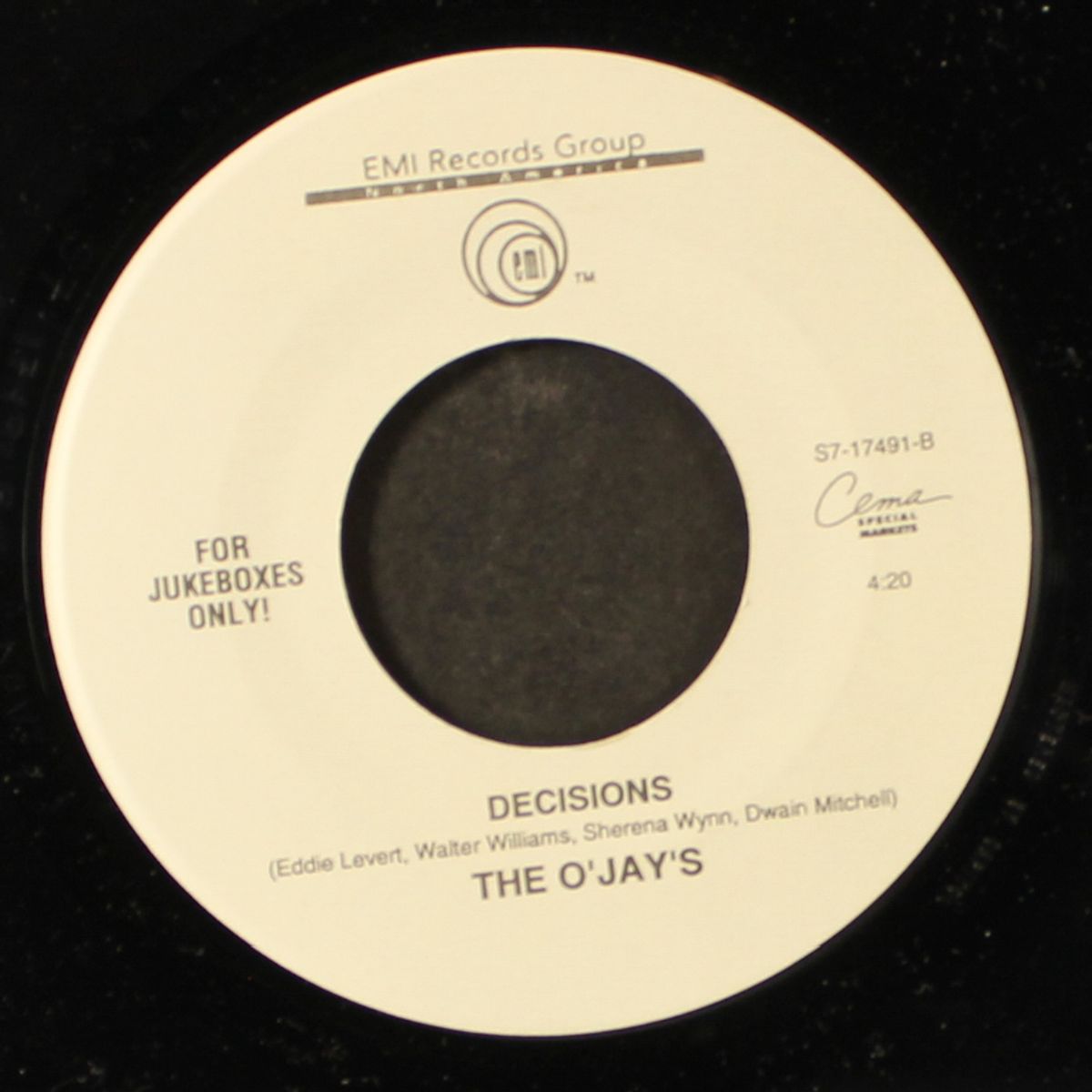 somebody else will / decisions by O'JAYS