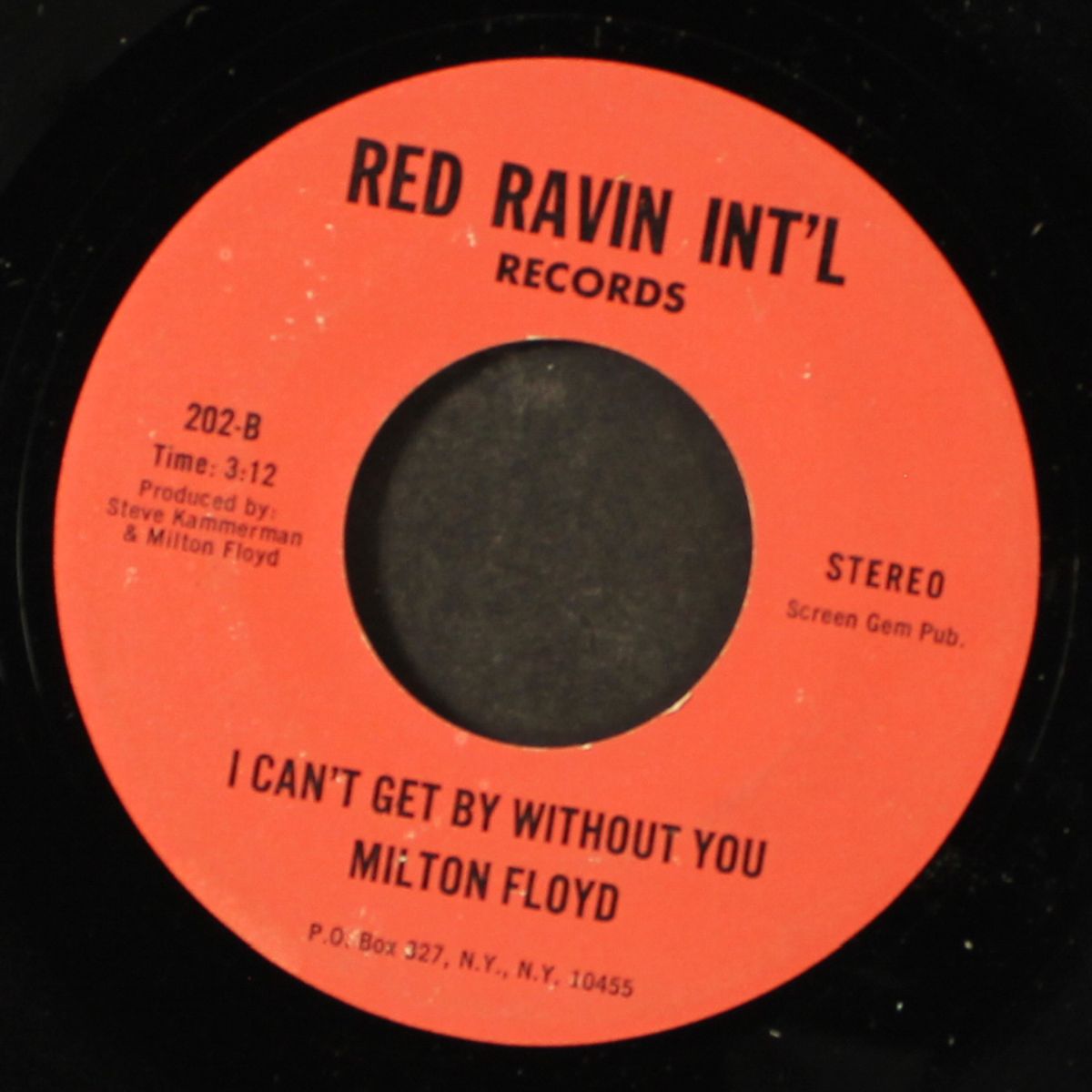 i can't get by without you / walk on in by MILTON FLOYD