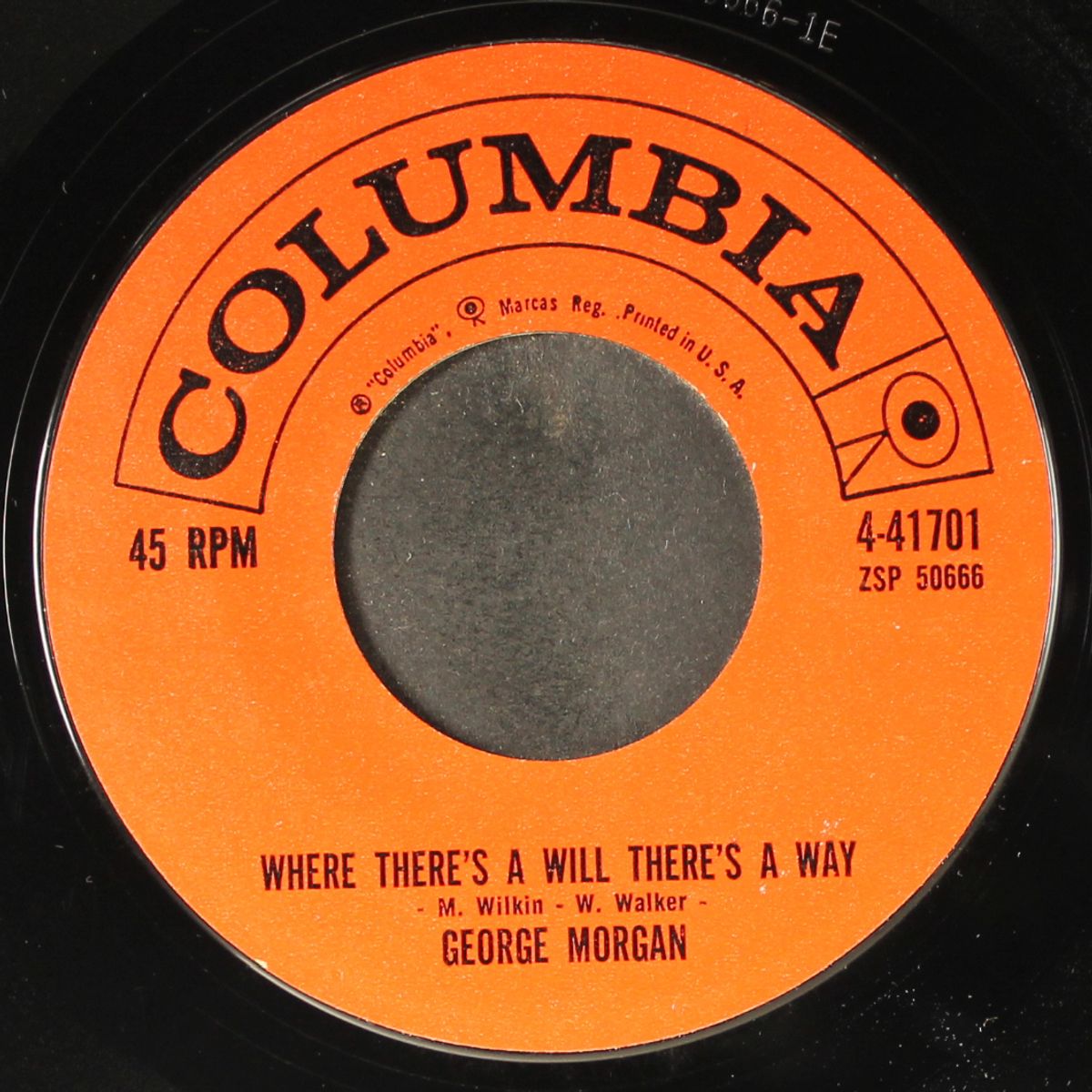 where there's a will there's a way / who knows you the best by GEORGE MORGAN