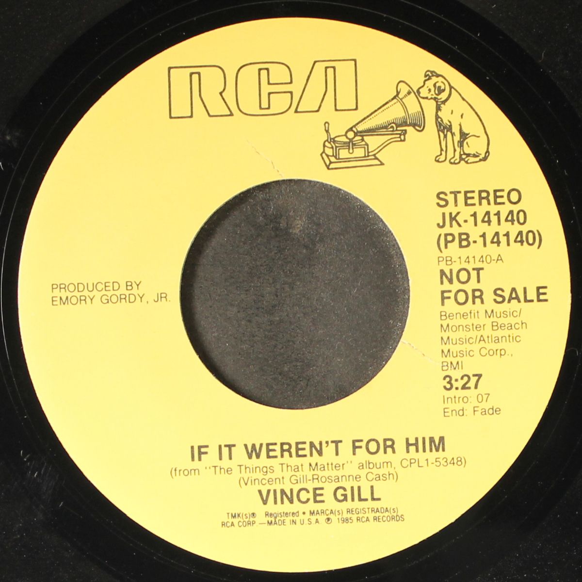 if it weren't for him / same by VINCE GILL