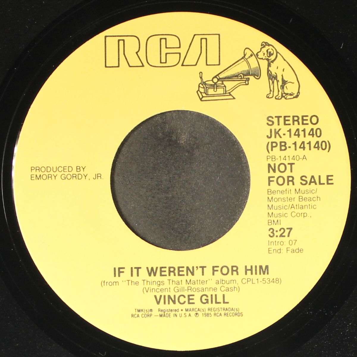 if it weren't for him / same by VINCE GILL