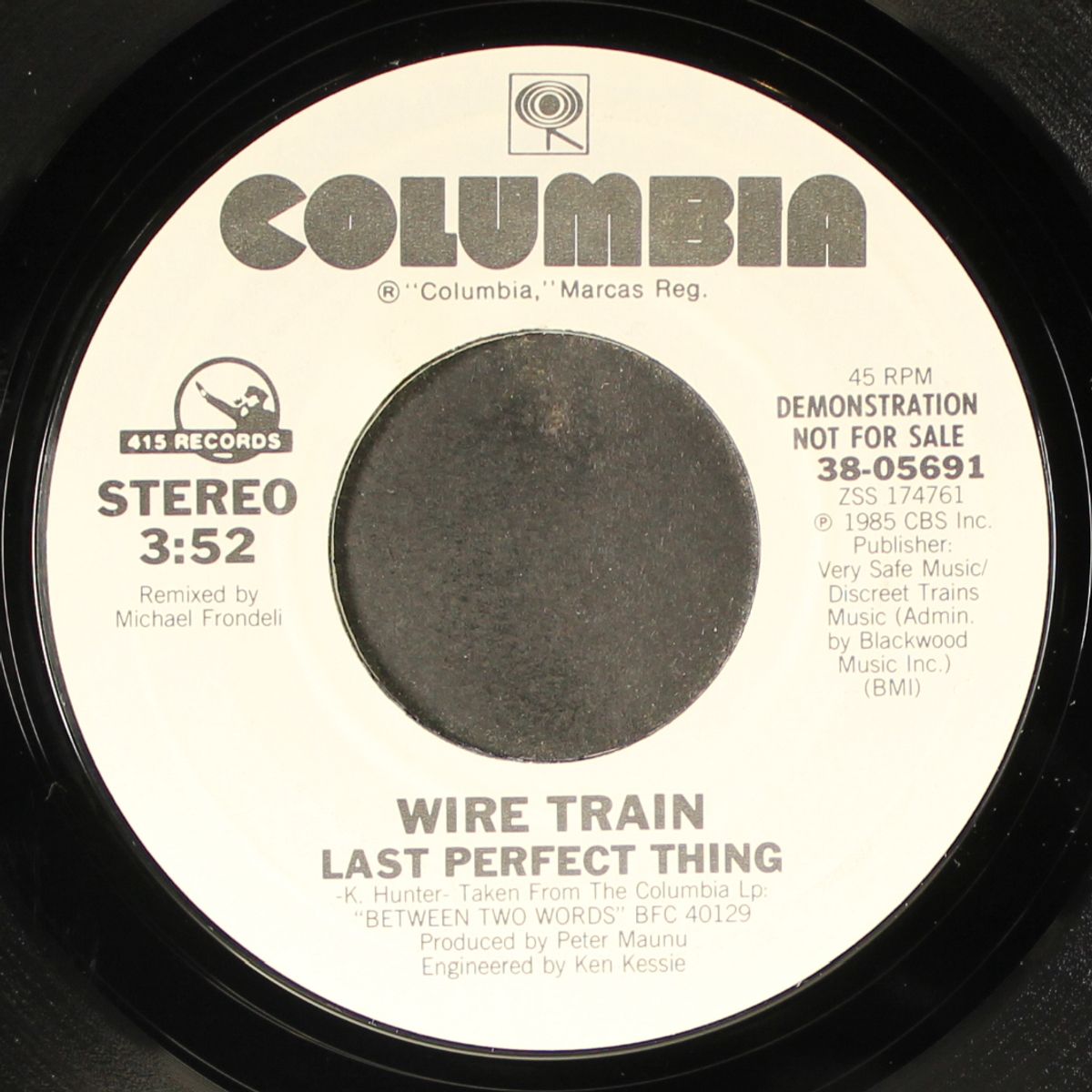 last perfect thing / same by WIRE TRAIN