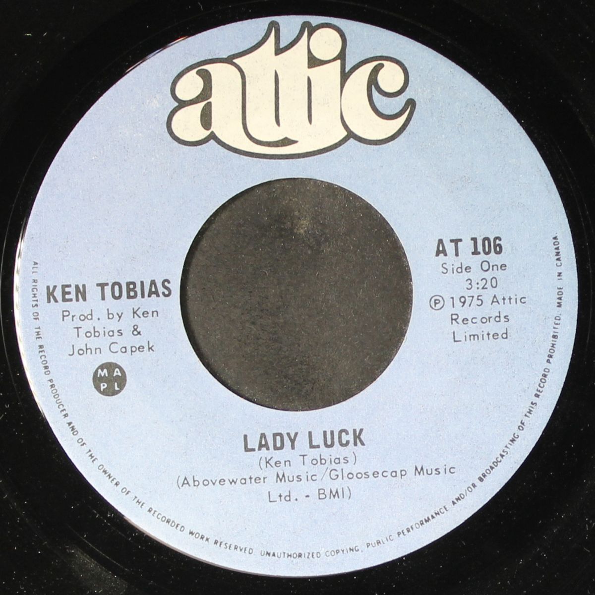 lady luck / whatever you want by KEN TOBIAS
