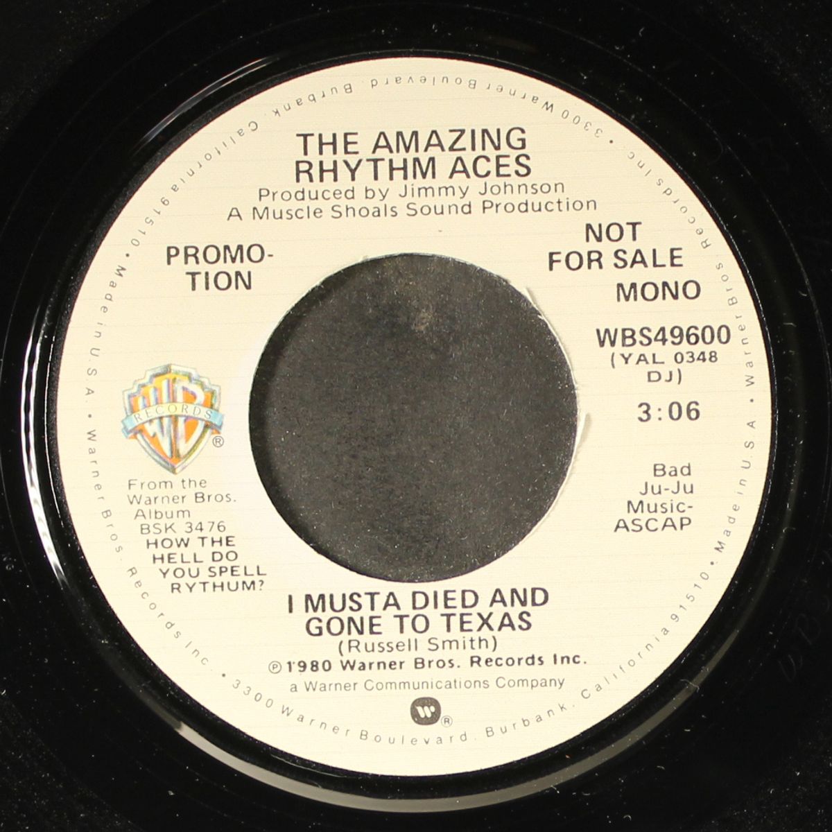 i musta died and gone to texas / mono by AMAZING RHYTHM ACES