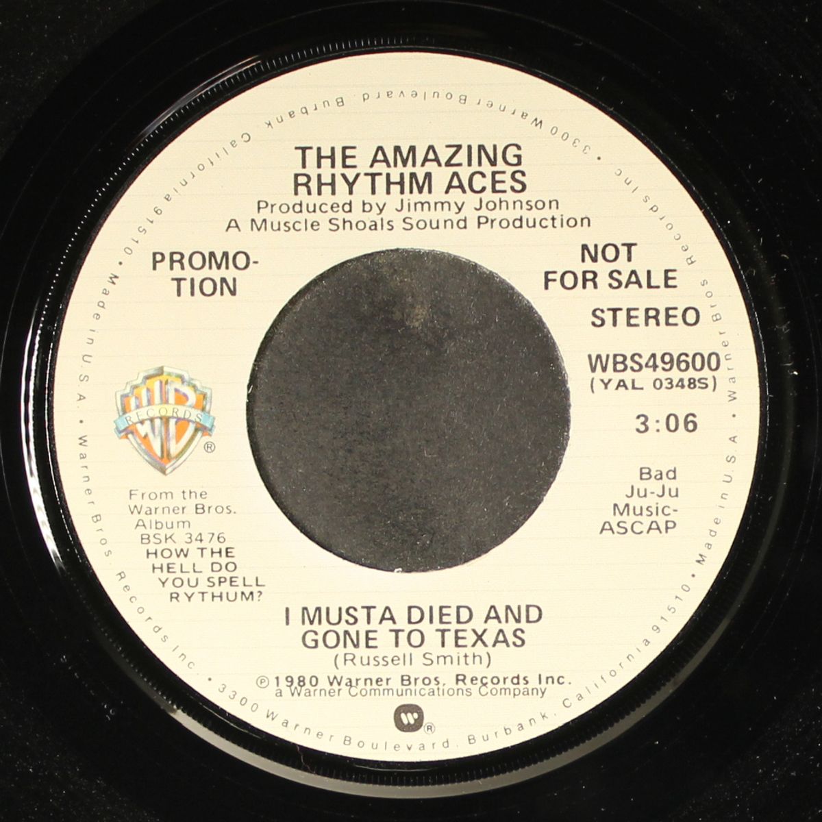 i musta died and gone to texas / mono by AMAZING RHYTHM ACES