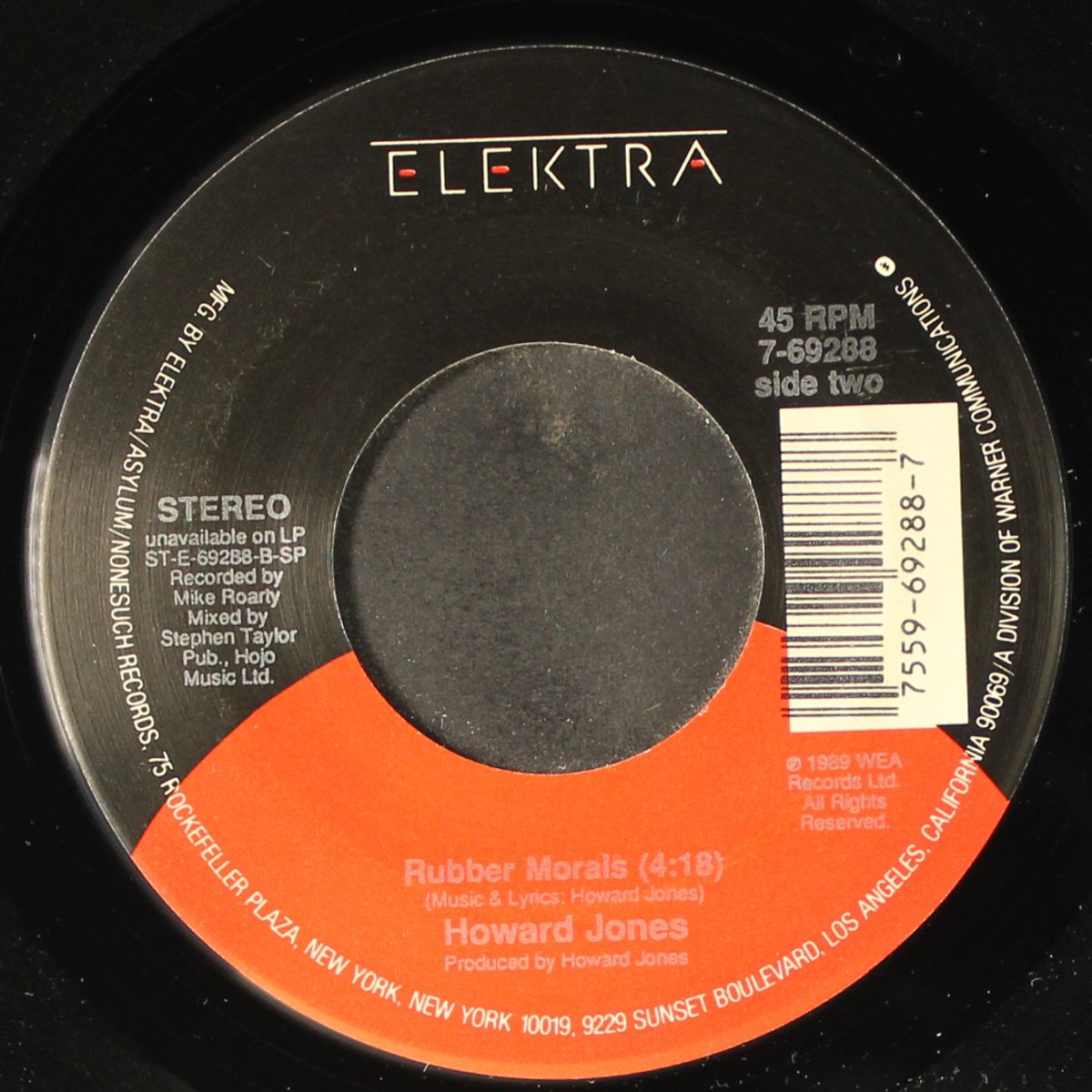 the prisoner / rubber morals by HOWARD JONES