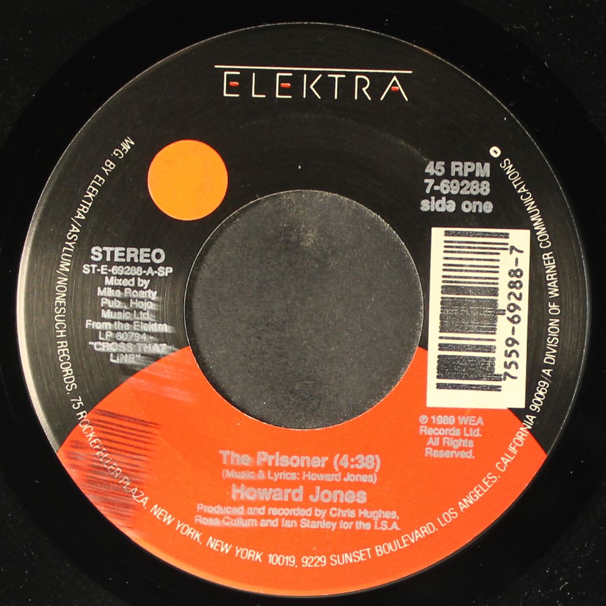the prisoner / rubber morals by HOWARD JONES