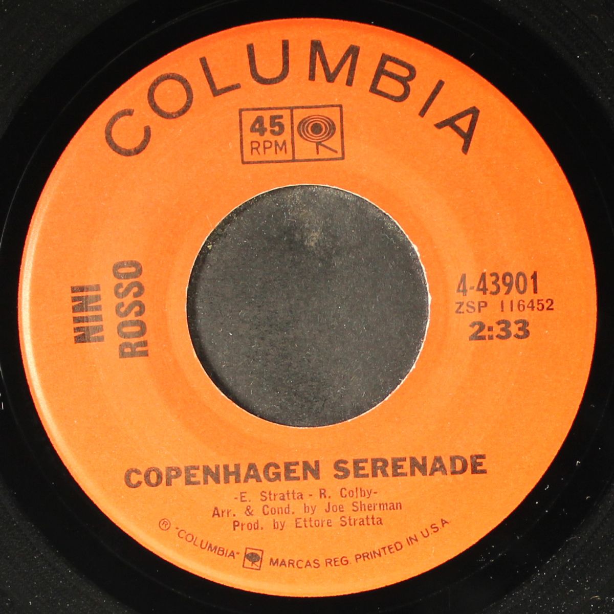 theme from the bible / copenhagen serenade by NINI ROSSO