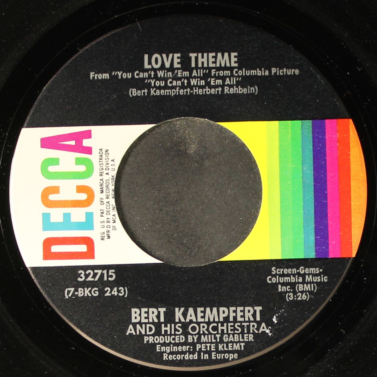 flight to mecca / love theme by BERT KAEMPFERT