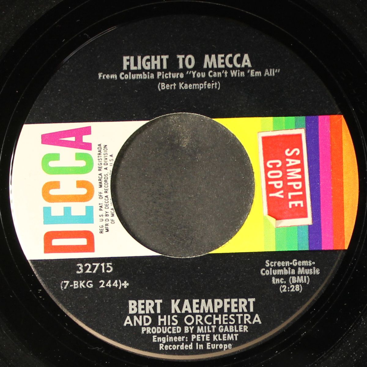 flight to mecca / love theme by BERT KAEMPFERT
