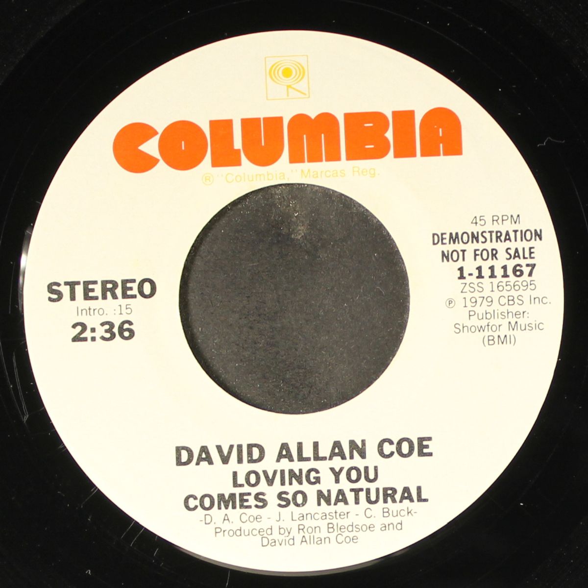 loving you comes so natural / same by DAVID ALLAN COE