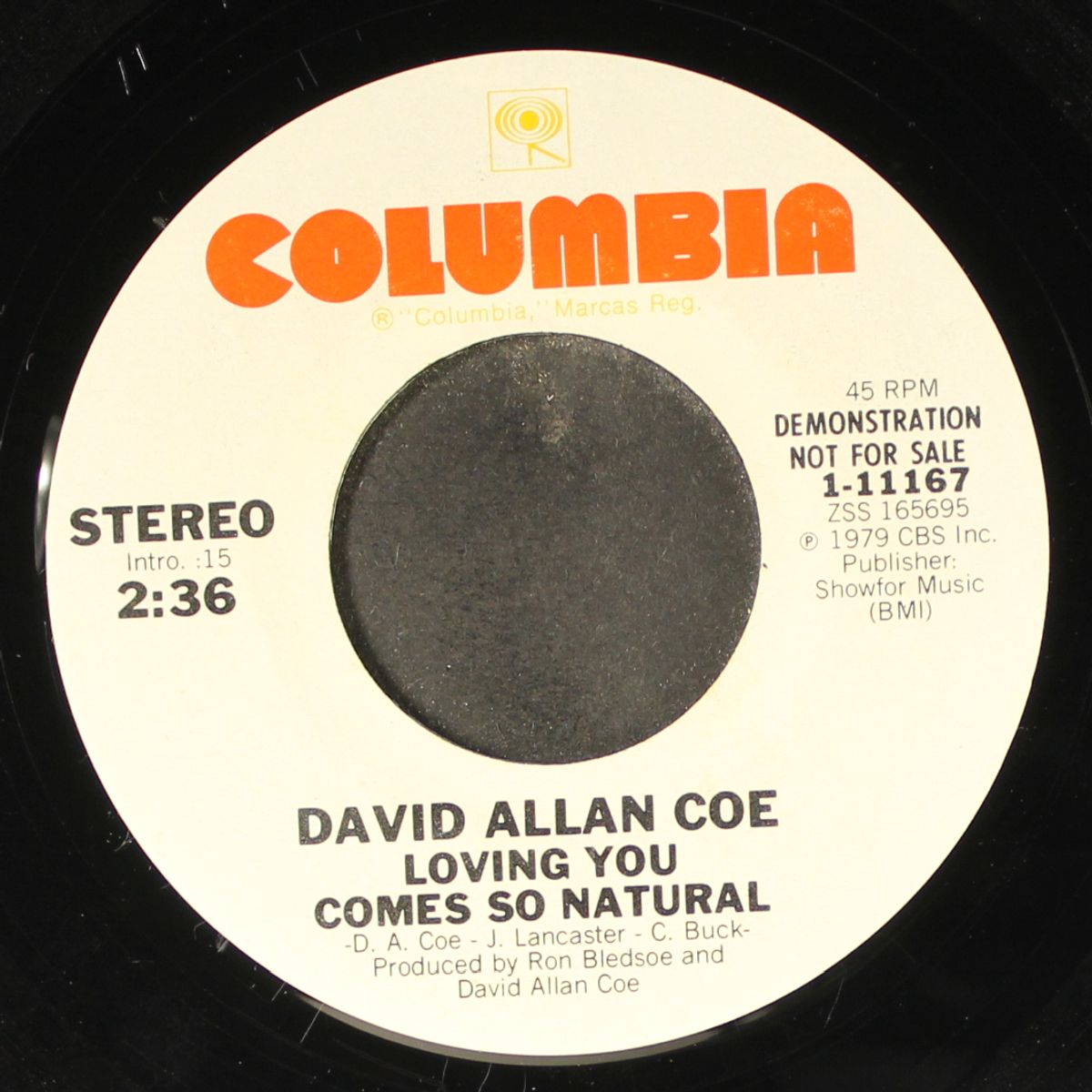 loving you comes so natural / same by DAVID ALLAN COE