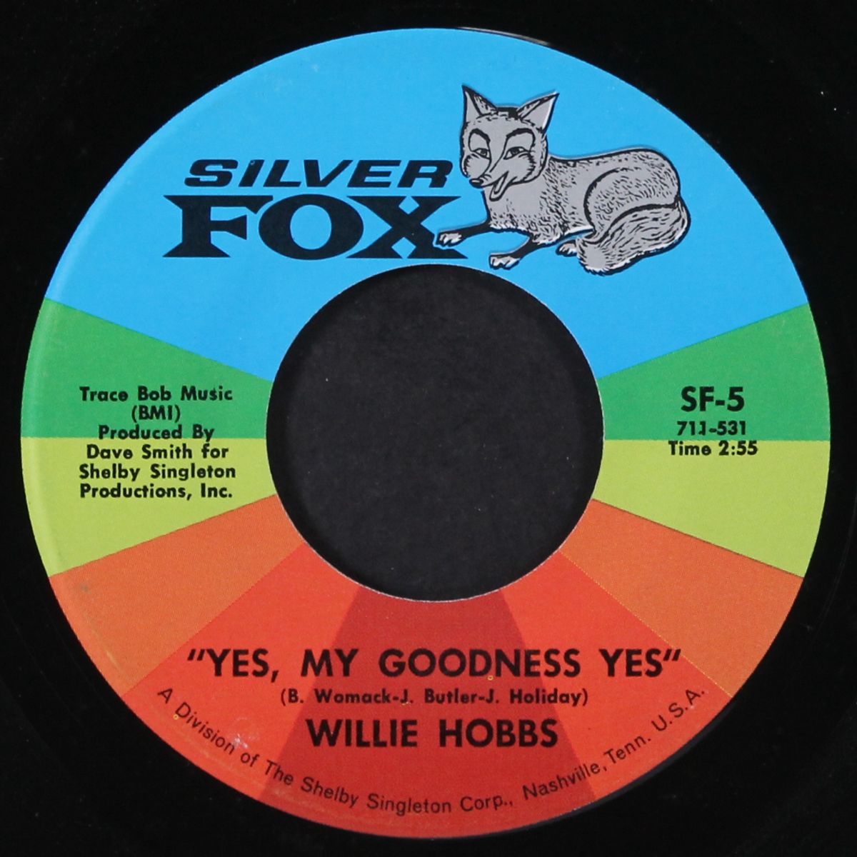 yes, my goodness yes / the game of love by WILLIE HOBBS