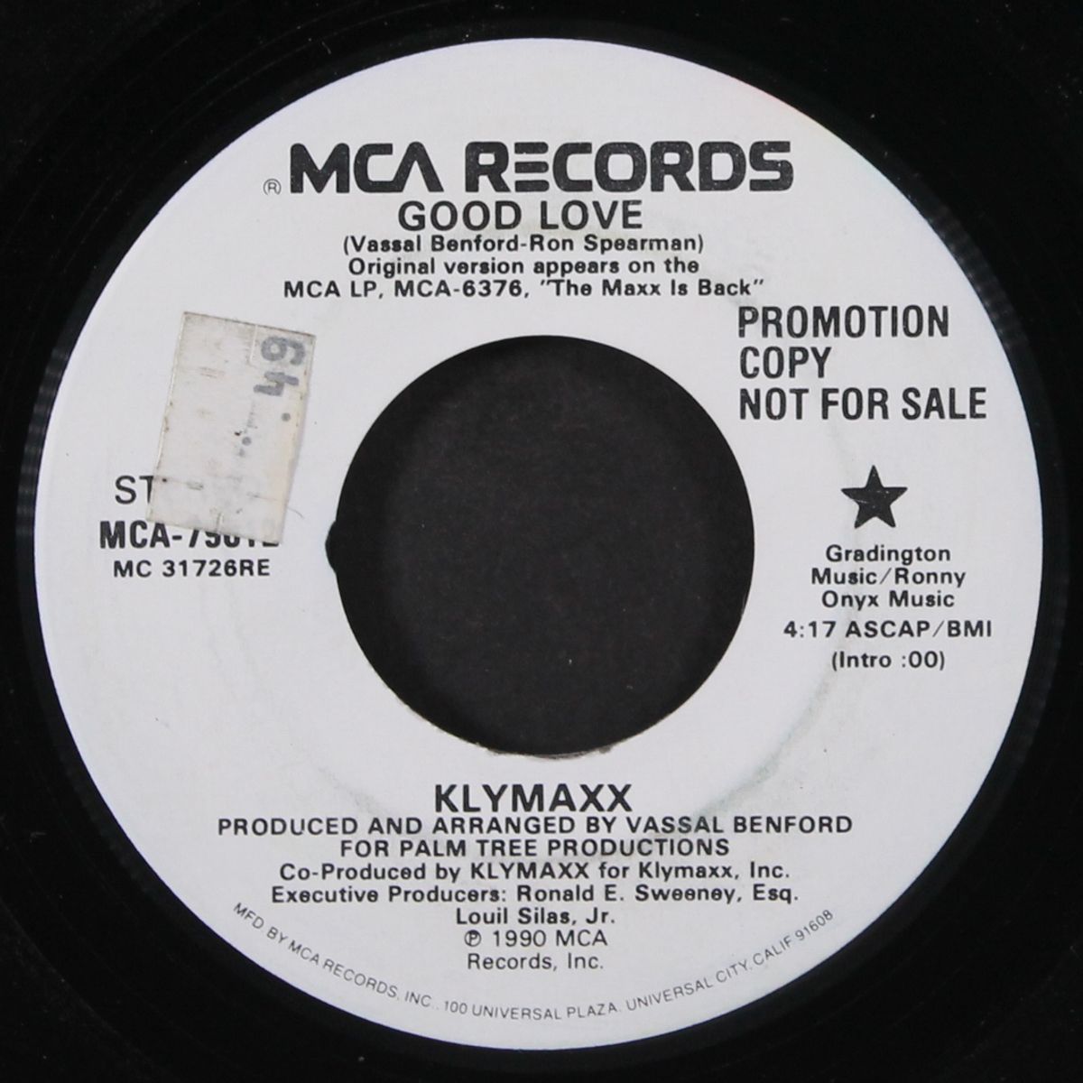 good love / same by KLYMAXX