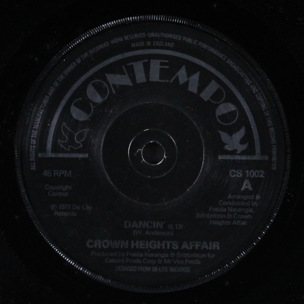 dancin' / love me by CROWN HEIGHTS AFFAIR