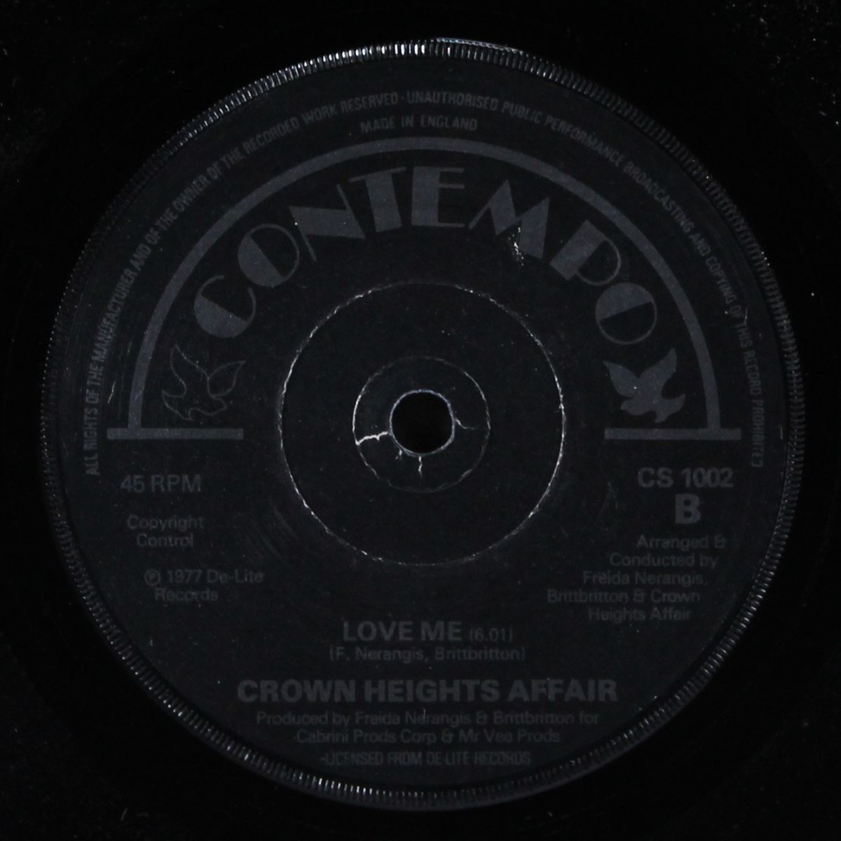 dancin' / love me by CROWN HEIGHTS AFFAIR