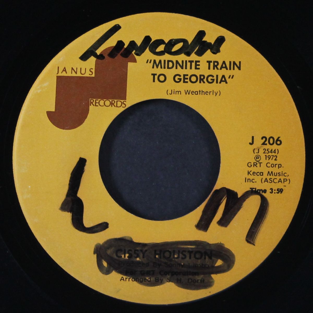 midnight train to georgia / will you still love me tomorrow by CISSY HOUSTON