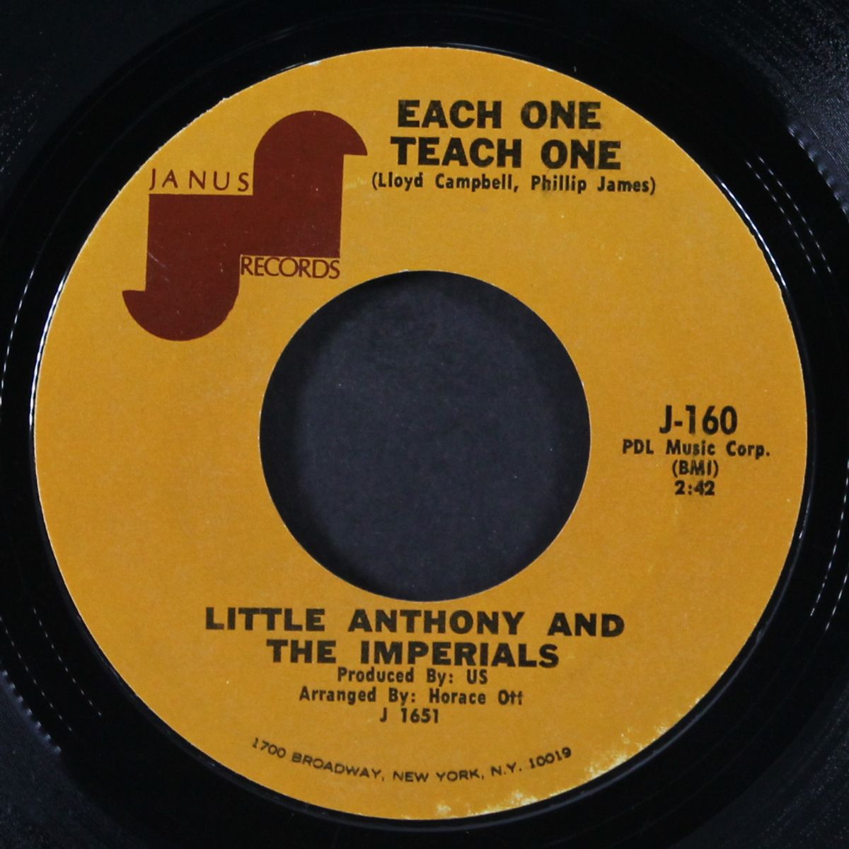 father, father / each one teach one by LITTLE ANTHONY & IMPERIALS