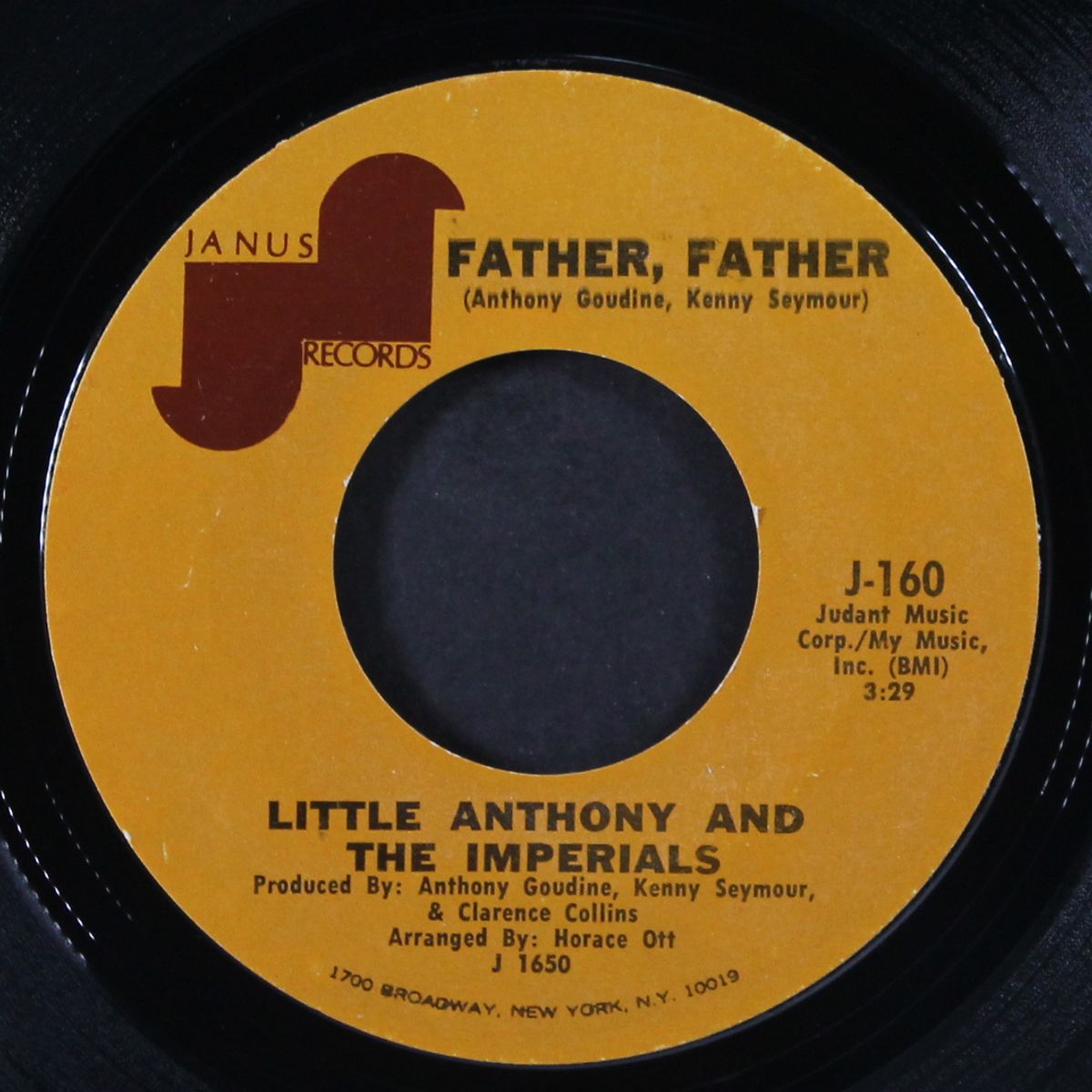 father, father / each one teach one by LITTLE ANTHONY & IMPERIALS