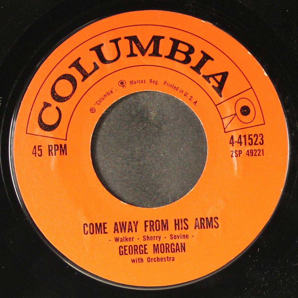 you're the only good thing / come away from his arms by GEORGE MORGAN