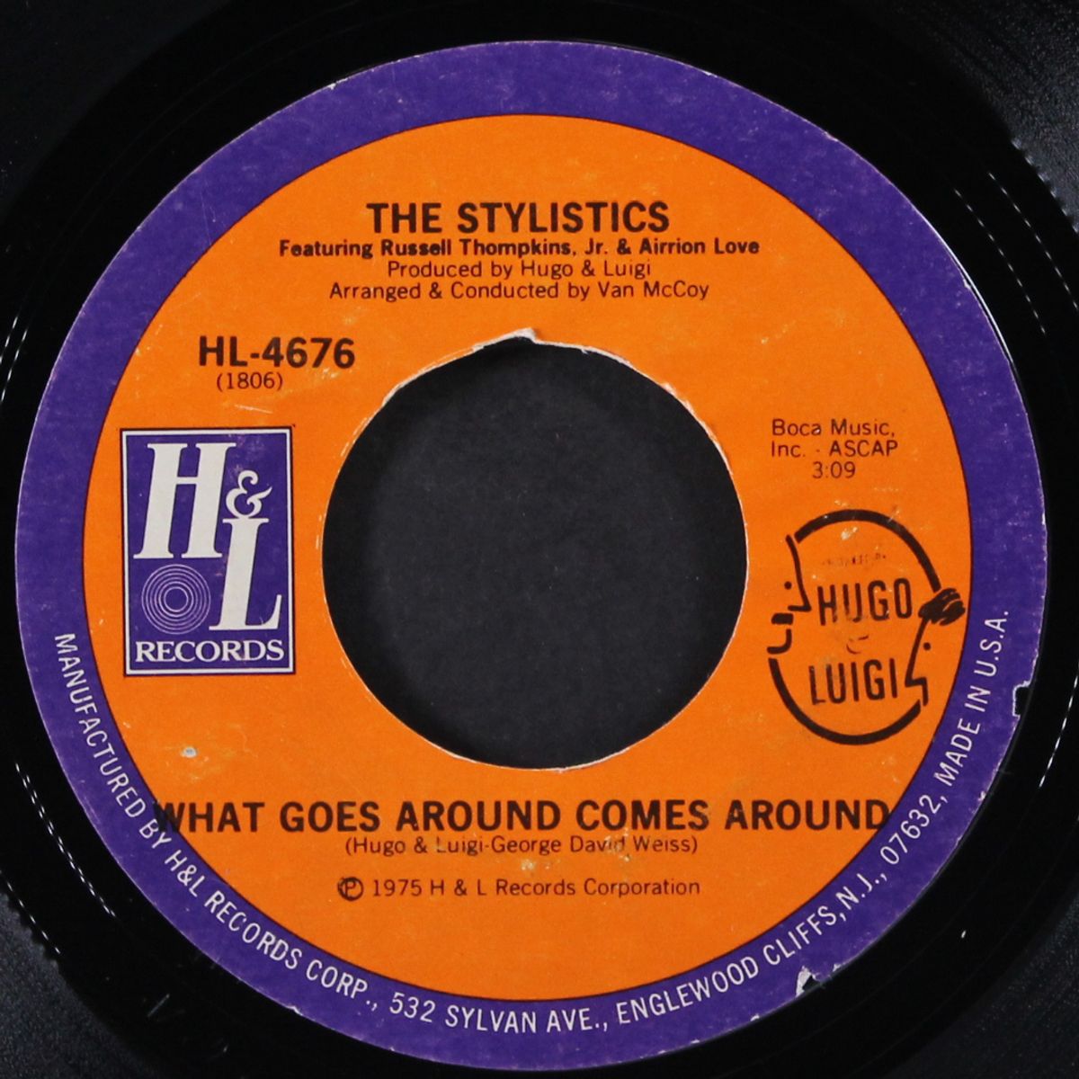 only you / what goes around comes around by STYLISTICS