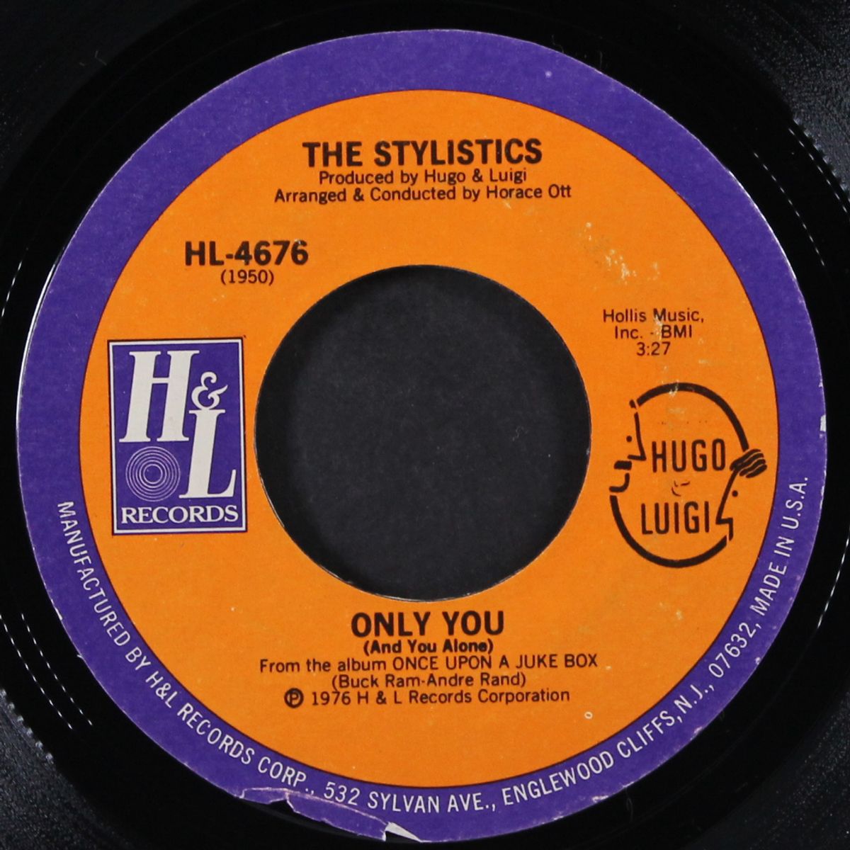 only you / what goes around comes around by STYLISTICS