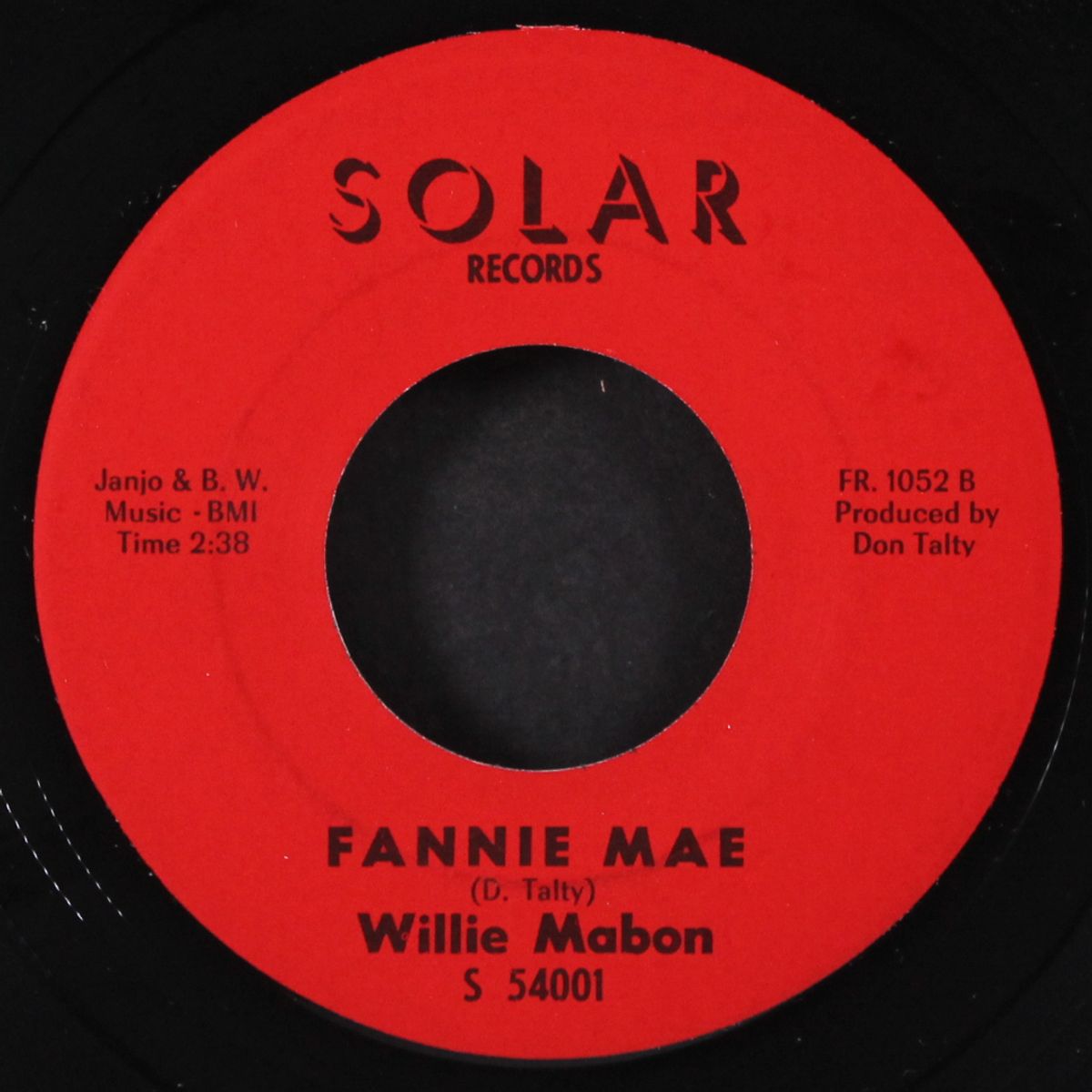 early one morning / fannie mae by WILLIE MABON