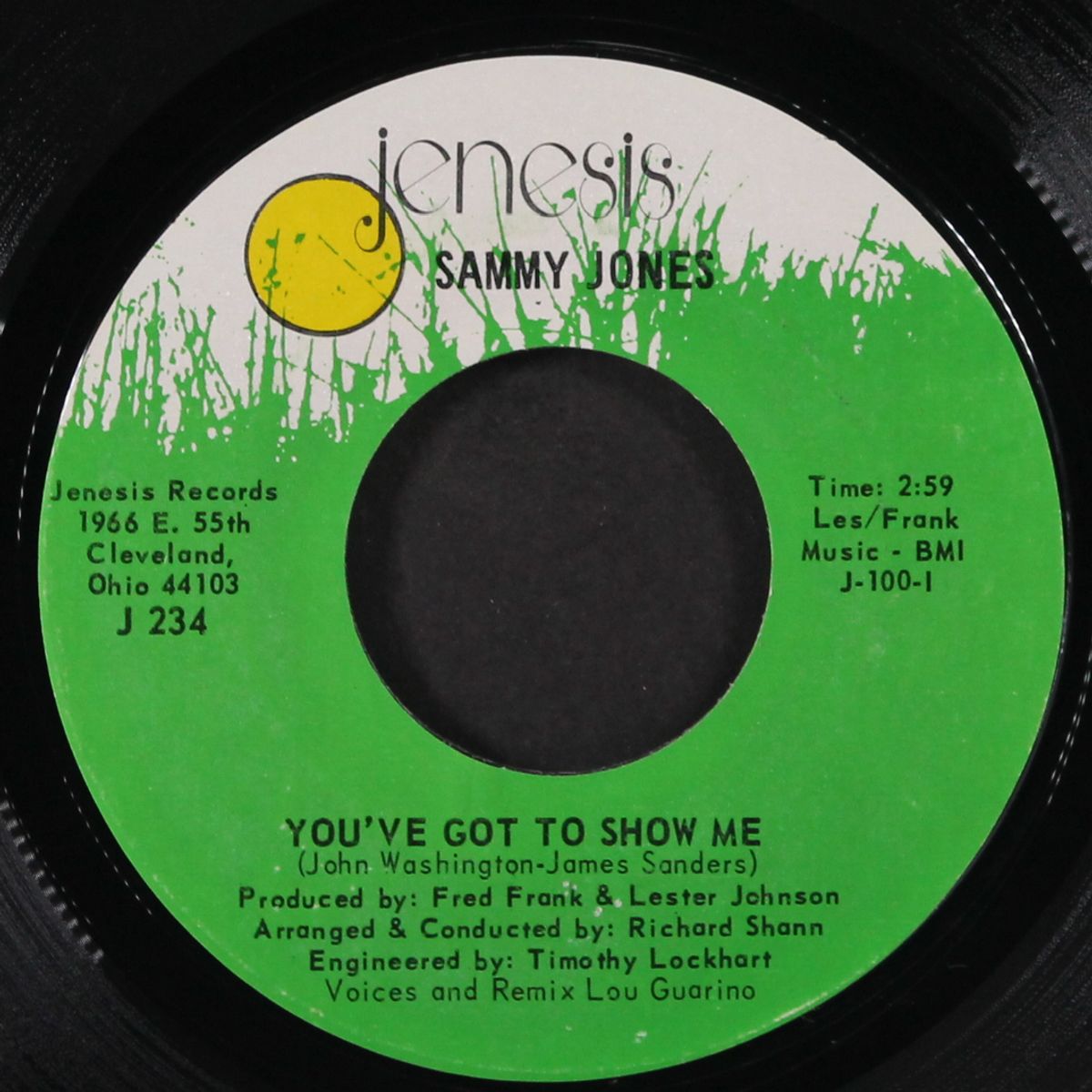 she didn't know / you've got to show me by SAMMY JONES