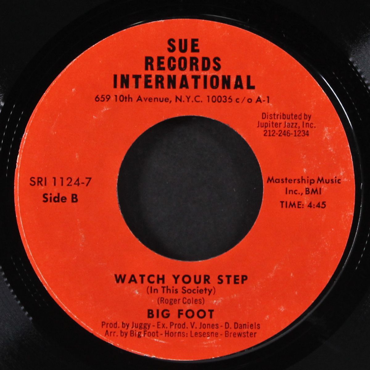 i apologize / watch your step by BIG FOOT