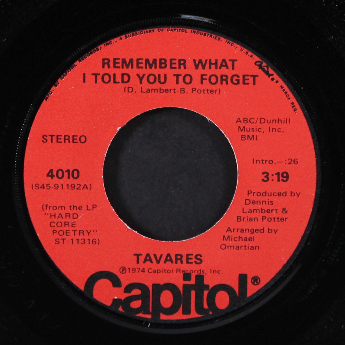 remember what i told you to forget / my ship by TAVARES