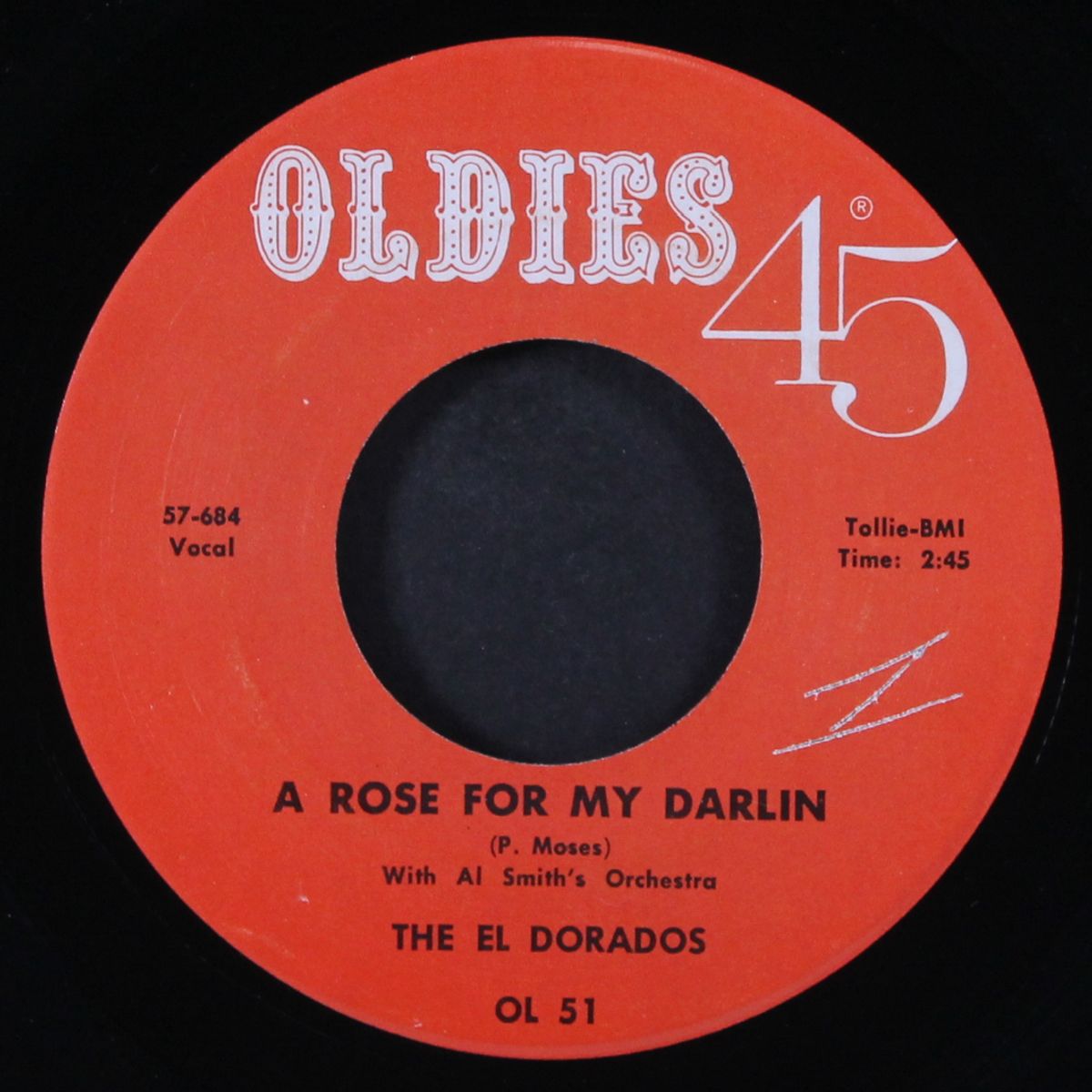 a rose for my darlin / no tears tonight by EL DORADOS
