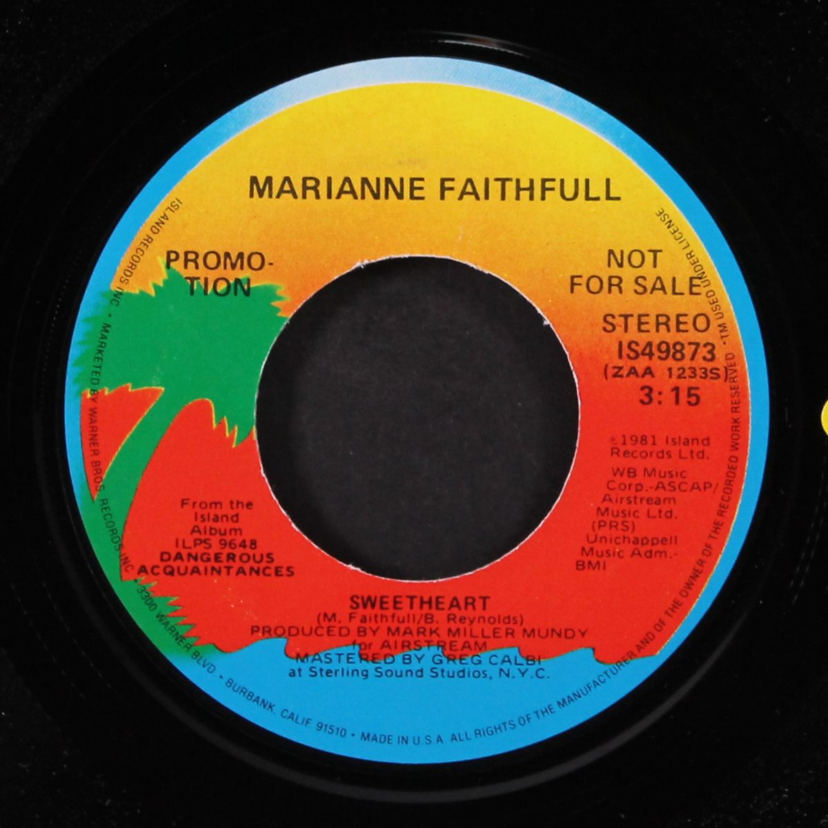 sweetheart / mono by MARIANNE FAITHFUL