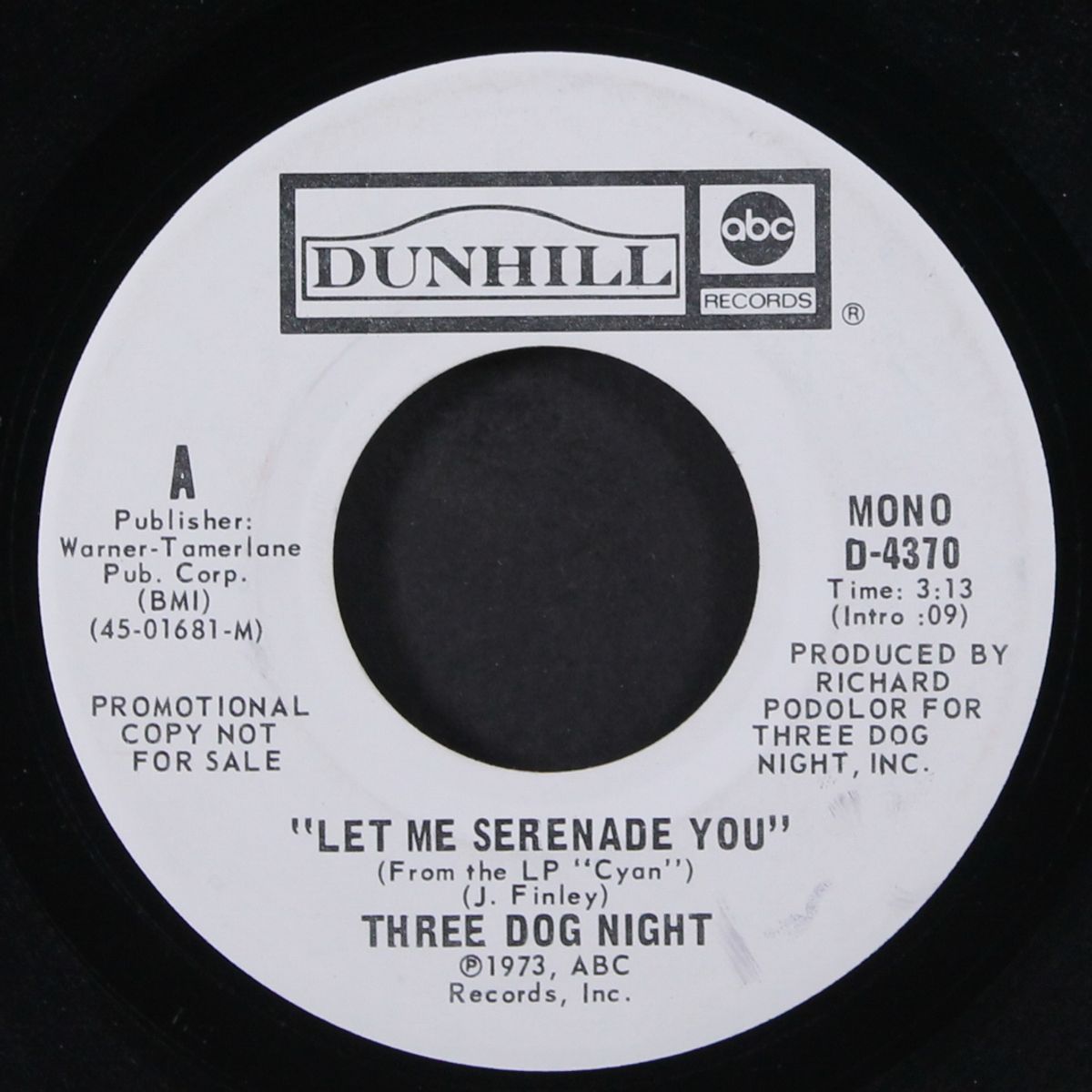let me serenade you / mono by THREE DOG NIGHT
