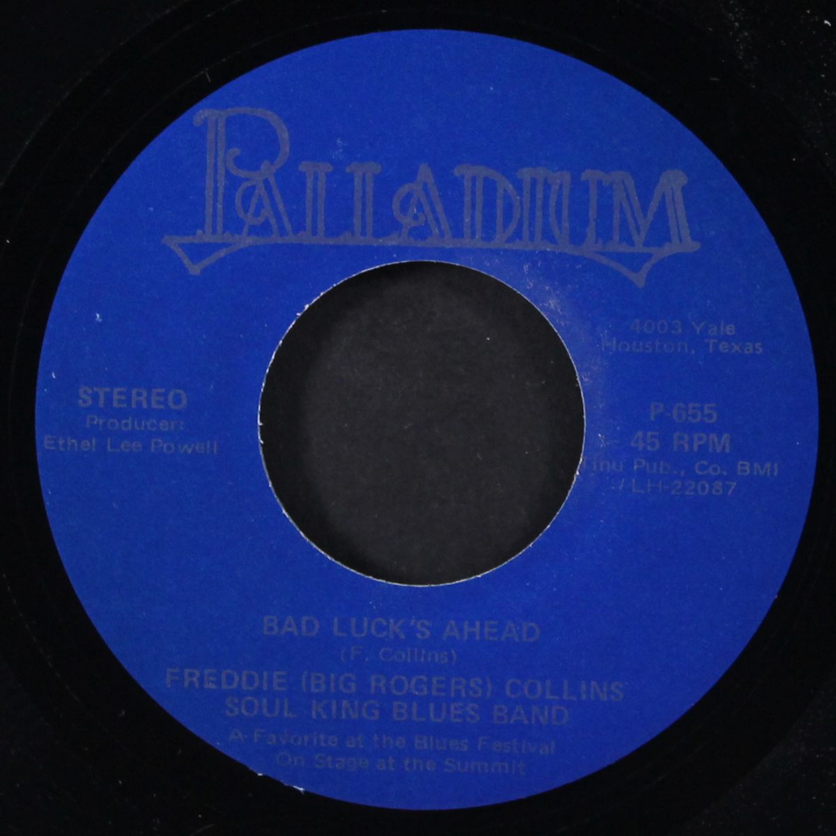 you gonna make me cry / bad luck's ahead by FREDDIE (BIG ROGERS) COLLINS