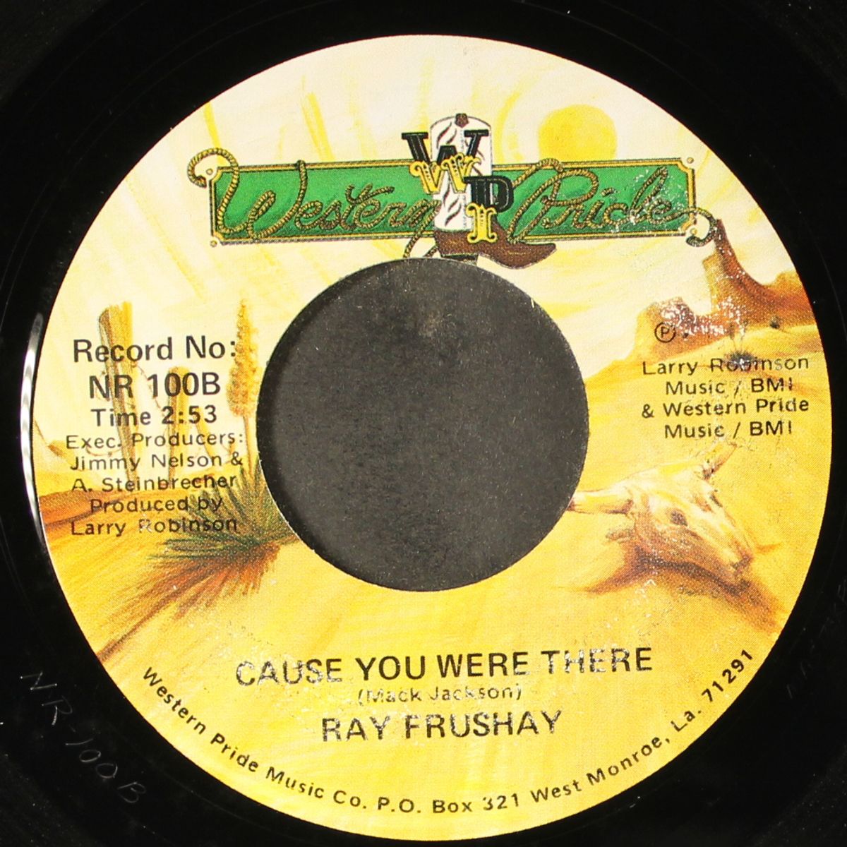 devil on my mind / cause you were there by RAY FRUSHAY