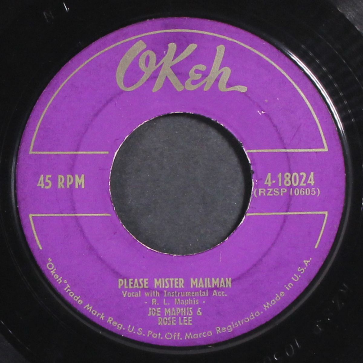 i'm a stranger in my home / please mister mailman by JOE MAPHIS & ROSE LEE