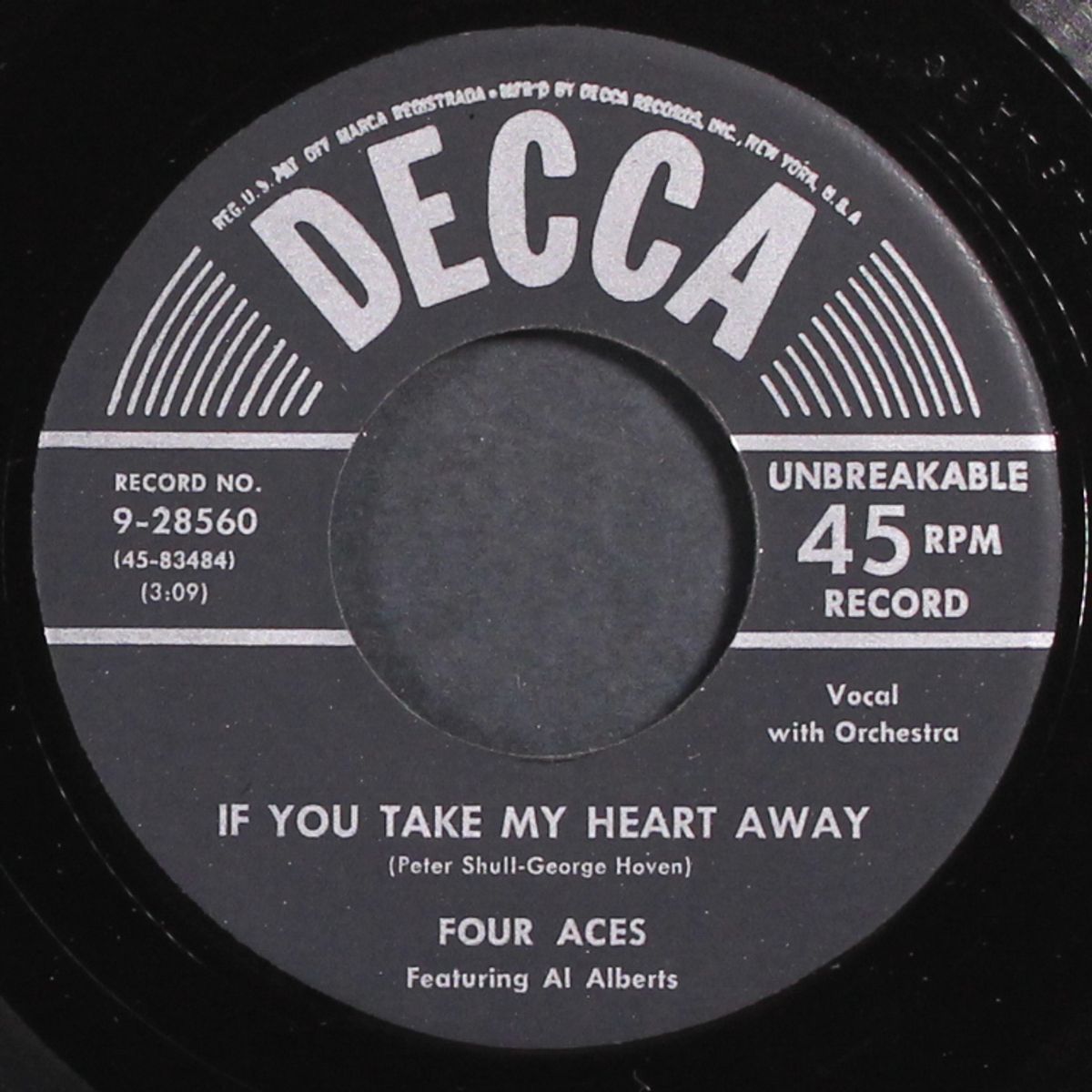 you fooled me / if you take my heart away by FOUR ACES