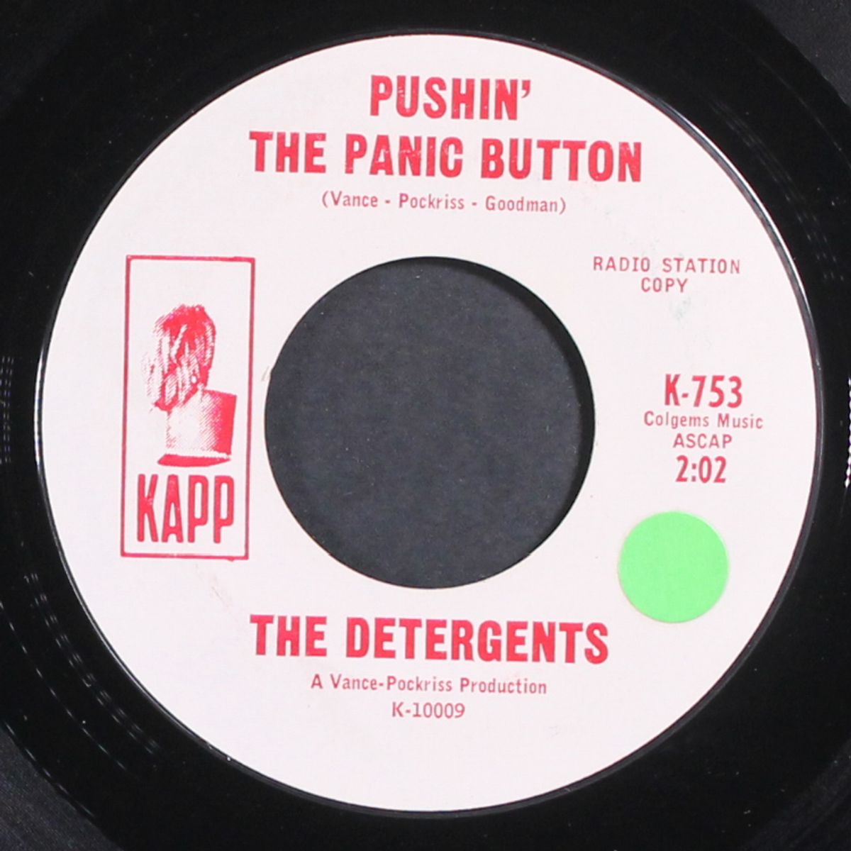 some sunday morning / pushin' the panic button by DETERGENTS