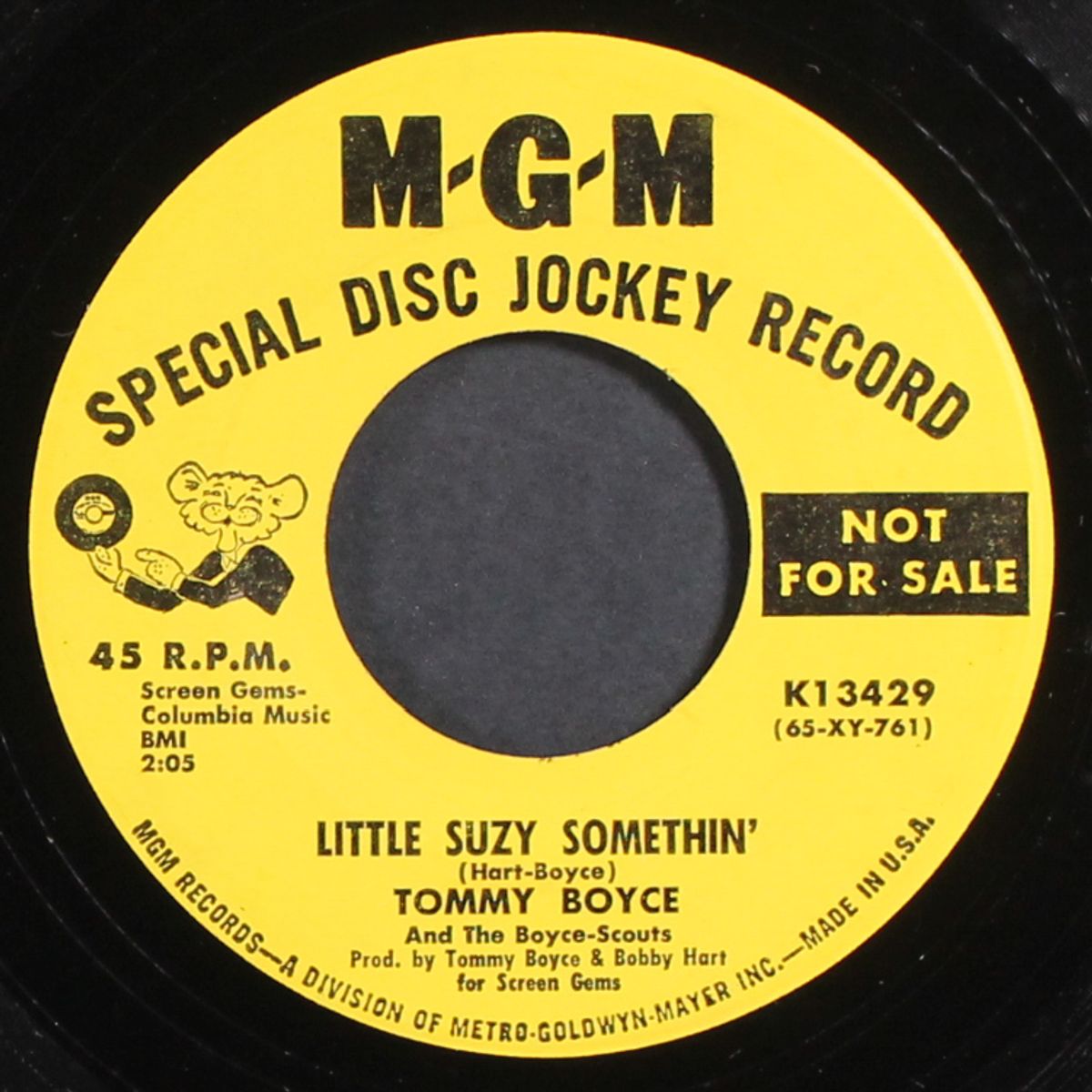 little suzy somethin' / pee's n' que's by TOMMY BOYCE