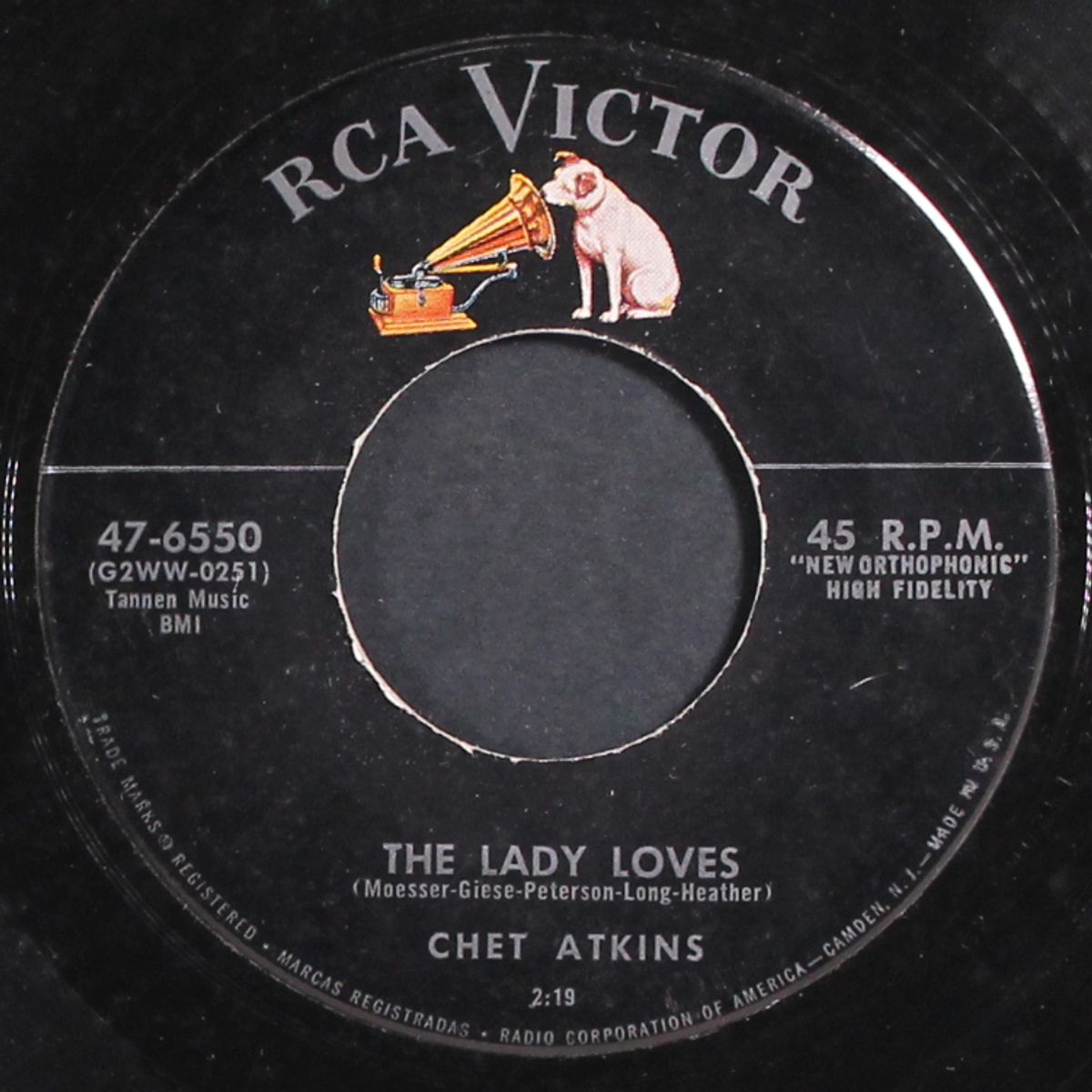 the lady loves / cecilia by CHET ATKINS