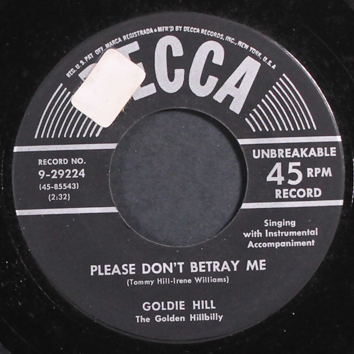 treat me kind by GOLDIE HILL