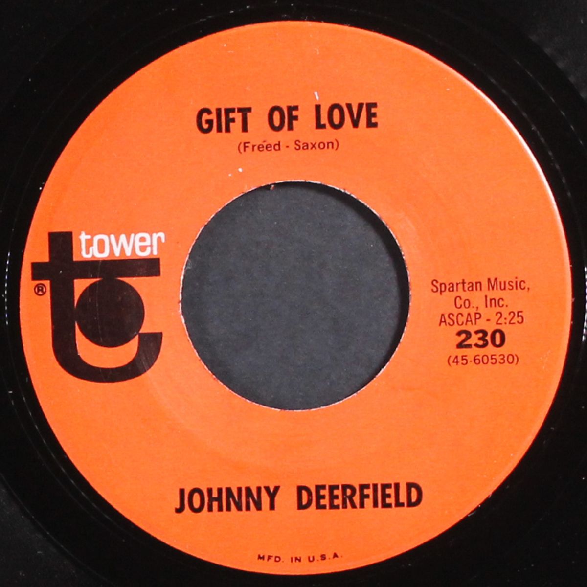 lonely soldier boy / gift of love by JOHNNY DEERFIELD