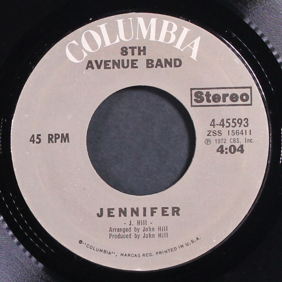 the whole thing / jennifer by 8TH AVENUE BAND