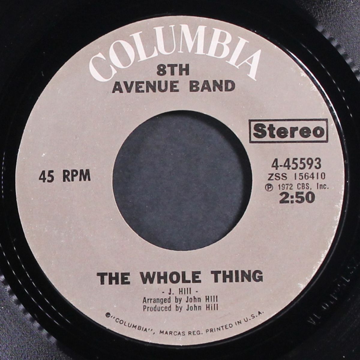 the whole thing / jennifer by 8TH AVENUE BAND