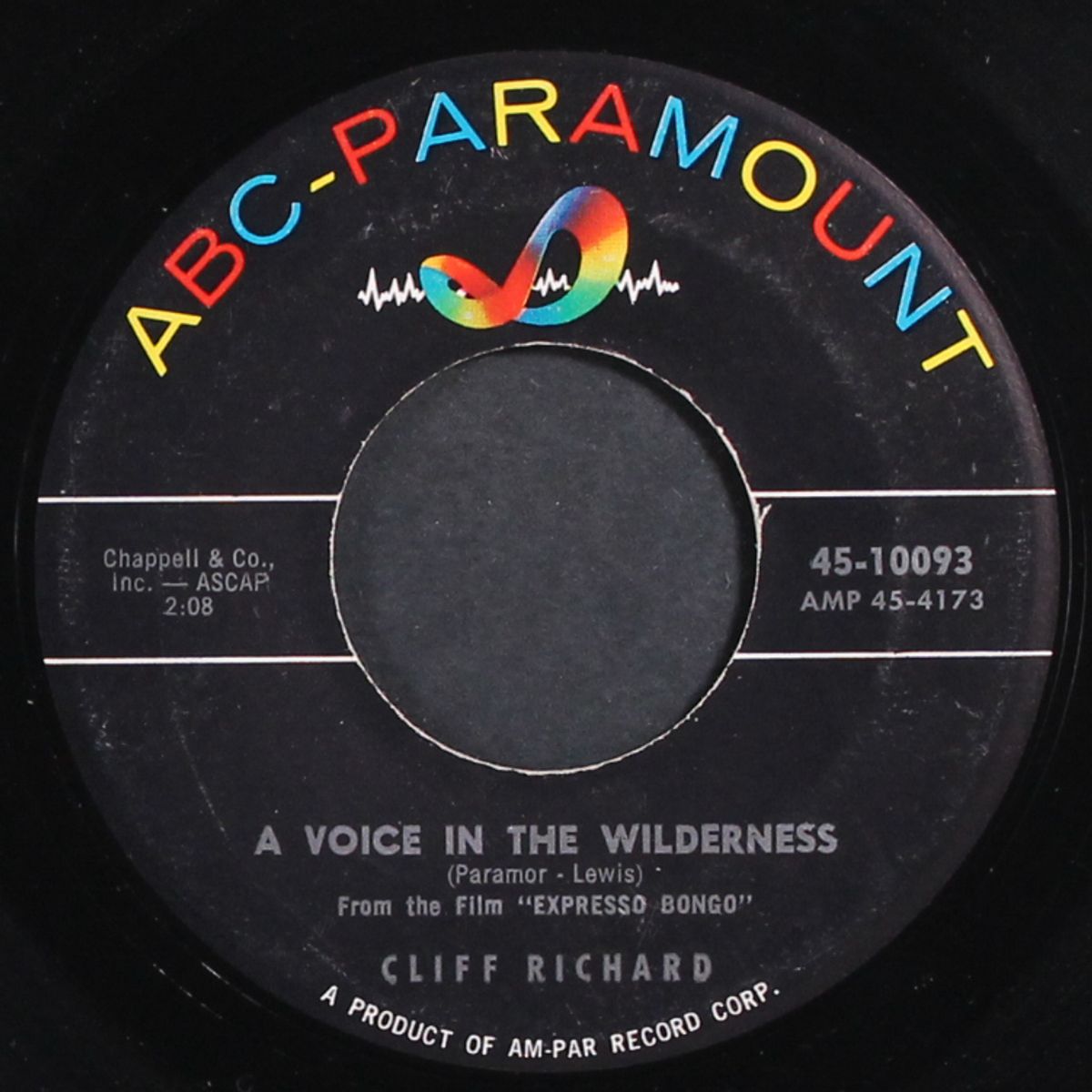 don't be mad at me / a voice in the wilderness by CLIFF RICHARD