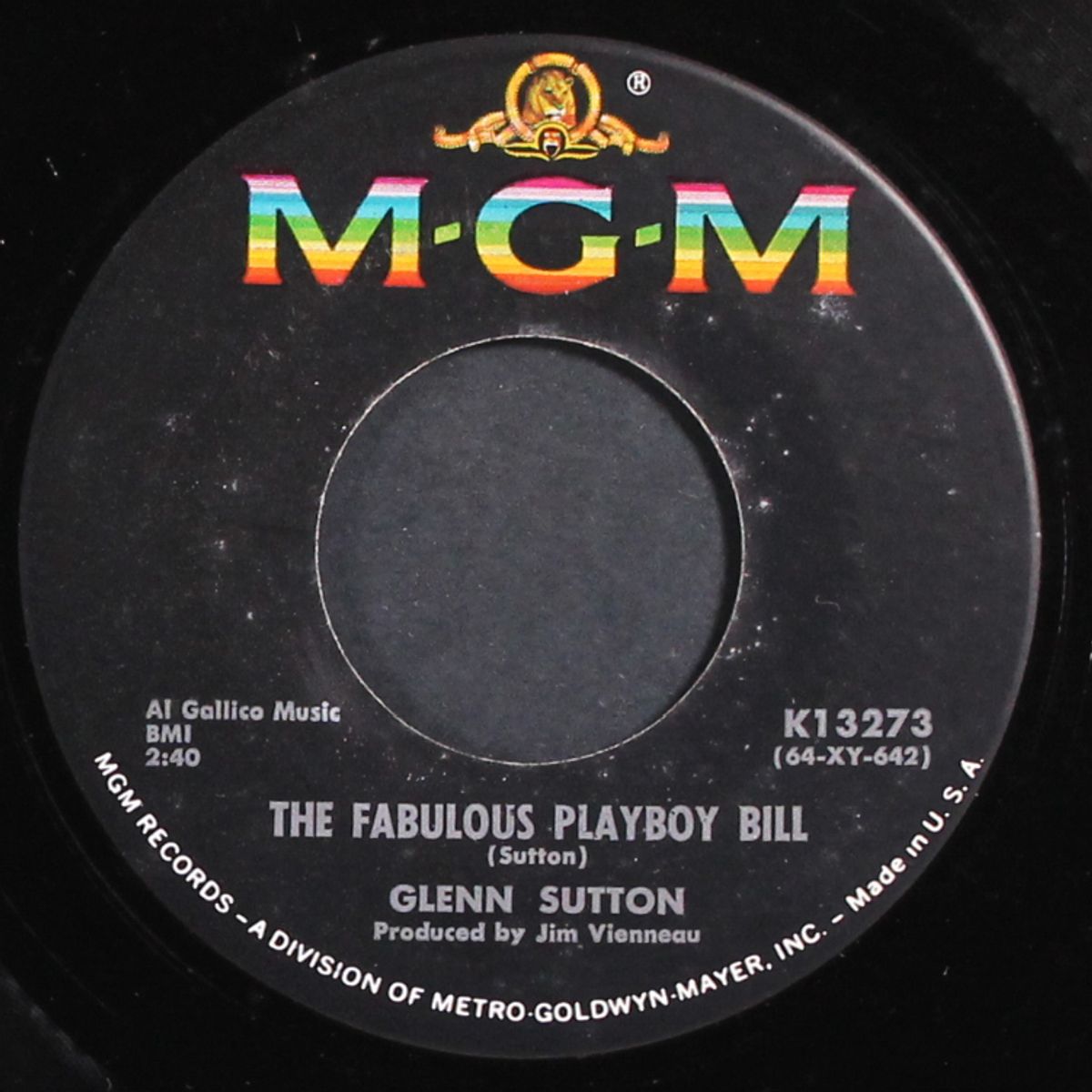 karate sam / fabulous playboy bill by GLENN SUTTON
