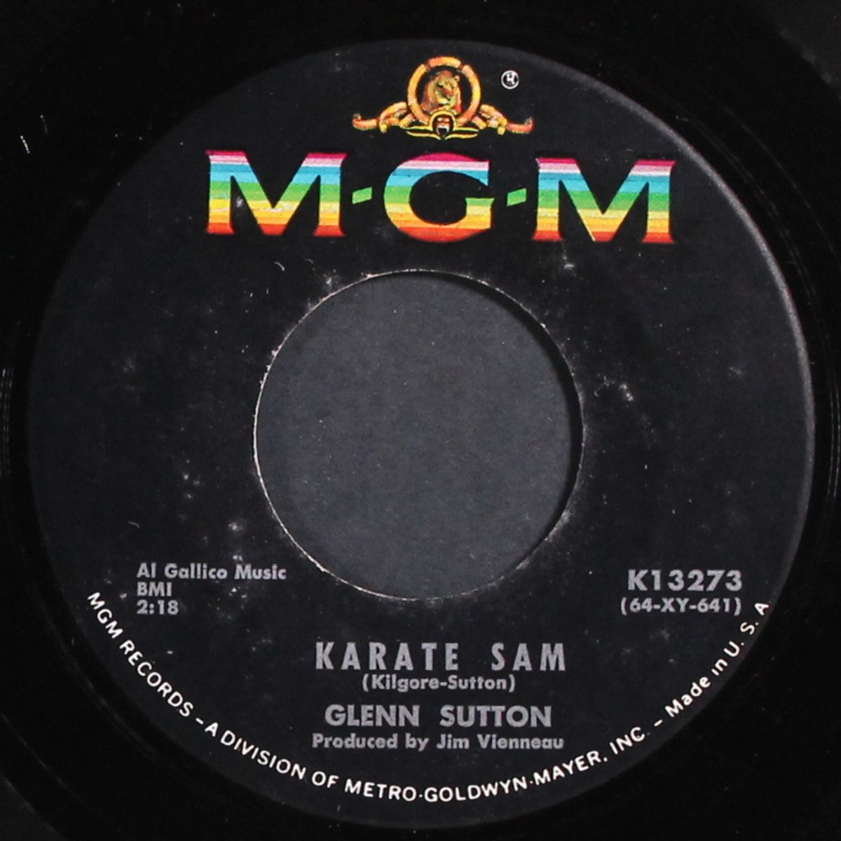 karate sam / fabulous playboy bill by GLENN SUTTON